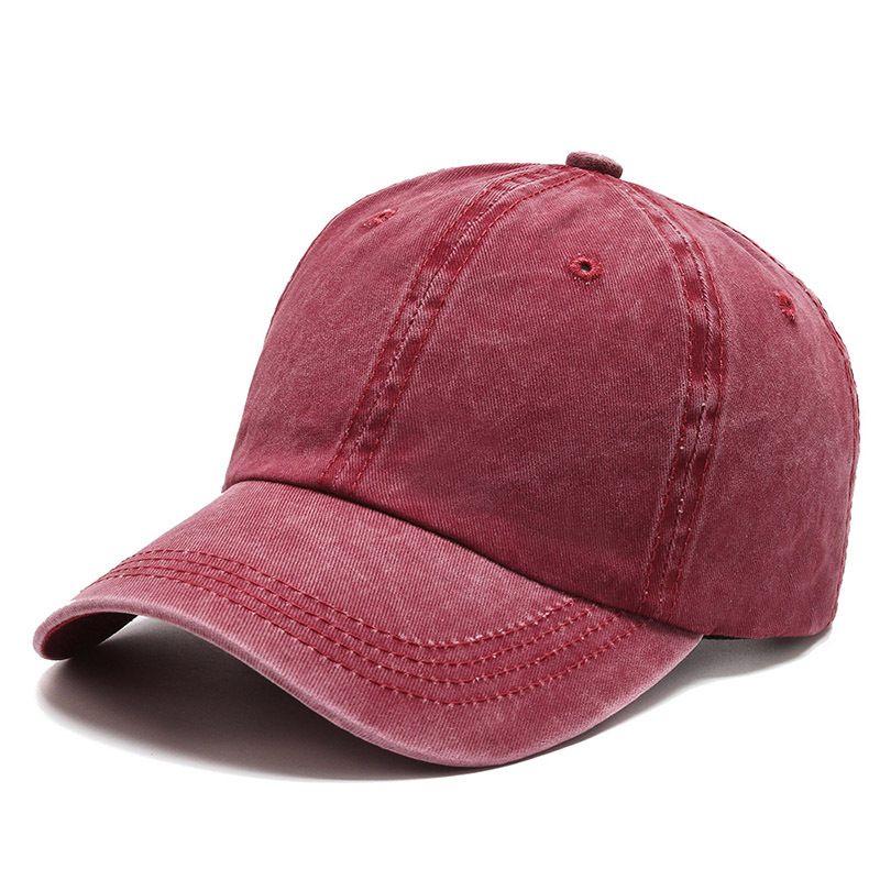 Cap Heren Oude Retro Baseballcap Dames Effen Kleur Lichte Board Cap Outdoor Zonnescherm Pet