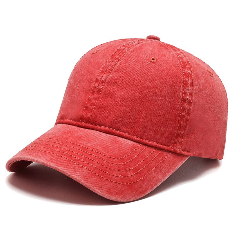 Cap Heren Oude Retro Baseballcap Dames Effen Kleur Lichte Board Cap Outdoor Zonnescherm Pet