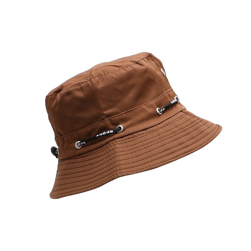 Zomer Nieuwe Licht Boord Effen Kleur Mode Vissershoed Mannen En Vrouwen Persoonlijkheid Outdoor Casual Zonneklep Hoed