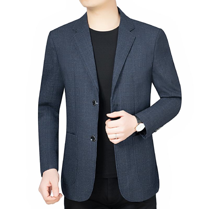 2024 Herenblazers Casual Business Slim Single-breasted Two Buttons