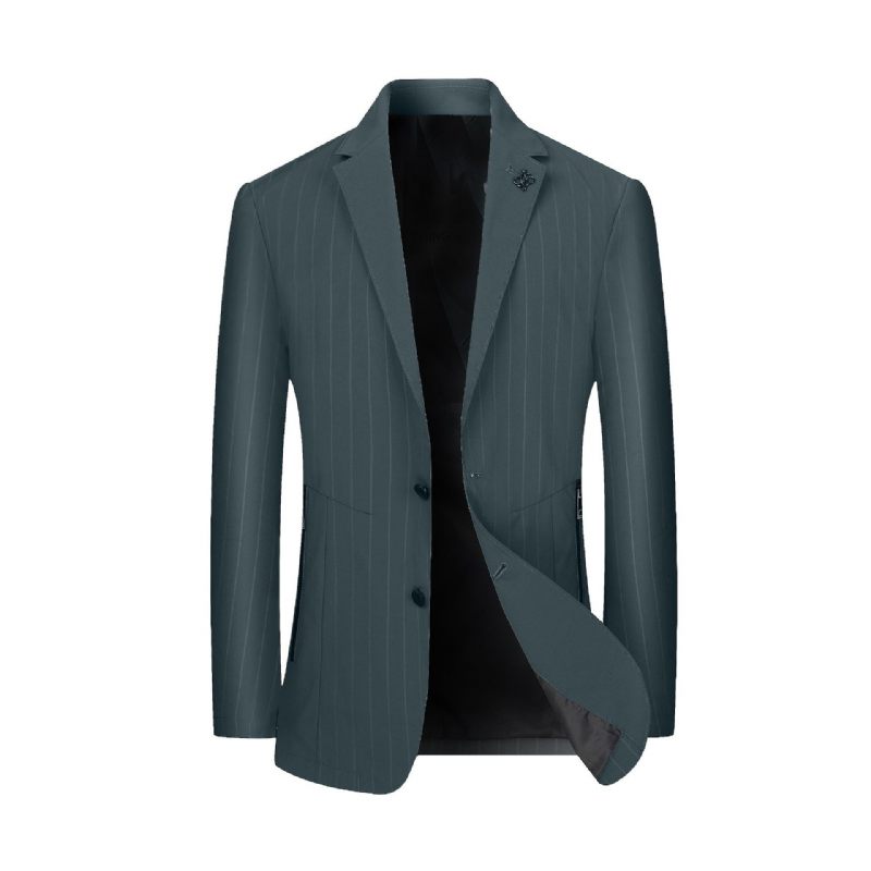 2024 Herenblazers Lente Casual Herfst Slim Fit Modieus Single-breasted Two Buttons