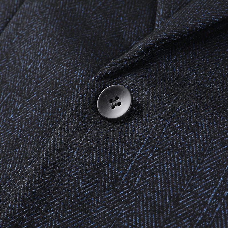 2024 Herfst- En Wintermode Heren Slim-fit Blazers Single-breasted Two-button