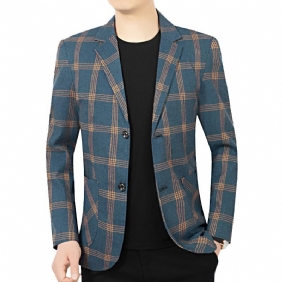 2024 Lente En Herfst Nieuwe Blazers Heren Casual Single-breasted Two Buttons