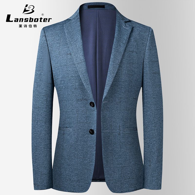 Blazers Lente Herfst Dunne Heren Casual Slim