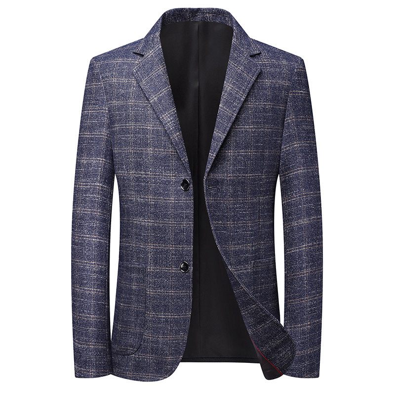 Heren Blazer Jack Slim Trendy Casual Blauw