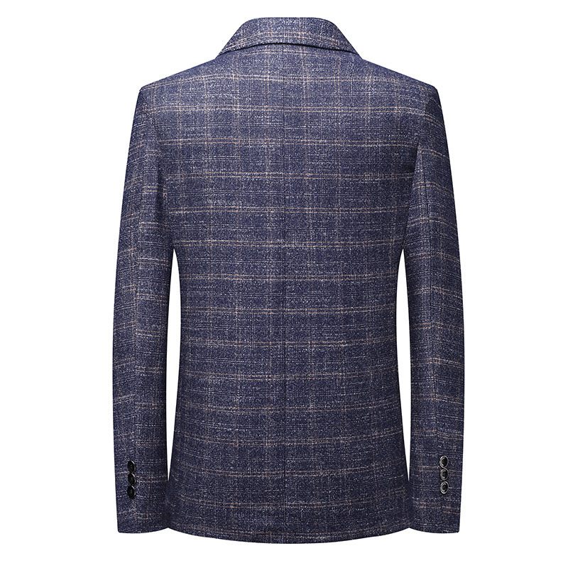 Heren Blazer Jack Slim Trendy Casual Blauw