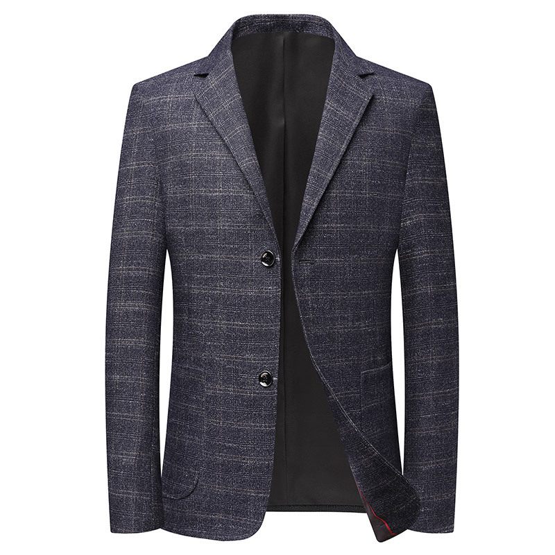 Heren Blazer Jack Slim Trendy Casual Blauw