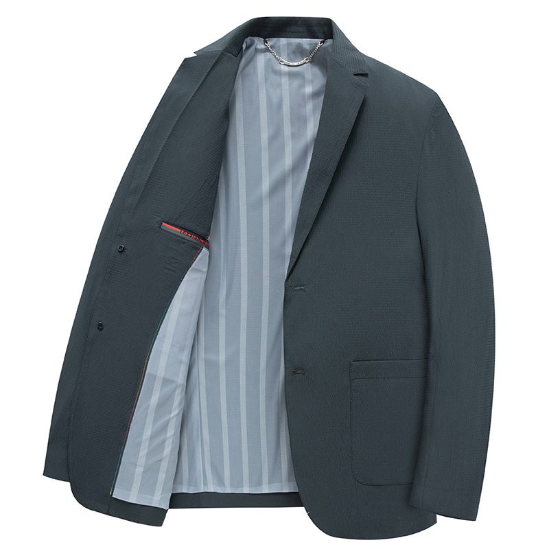 Heren Casual Lente- En Herfst Jas Business Blazers2024 Nieuw