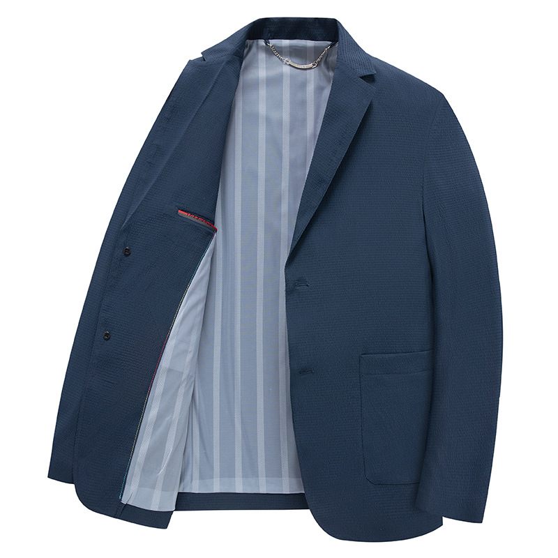 Heren Casual Lente- En Herfst Jas Business Blazers2024 Nieuw