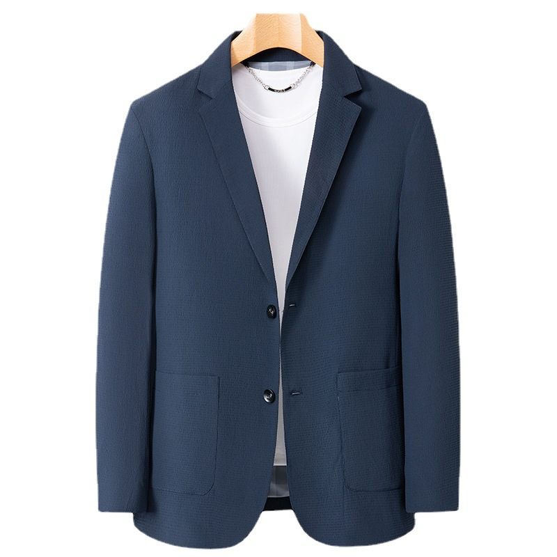 Heren Casual Lente- En Herfst Jas Business Blazers2024 Nieuw