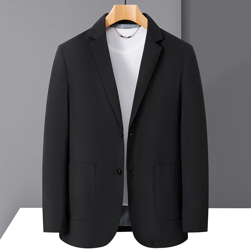 Heren Casual Lente- En Herfst Jas Business Blazers2024 Nieuw