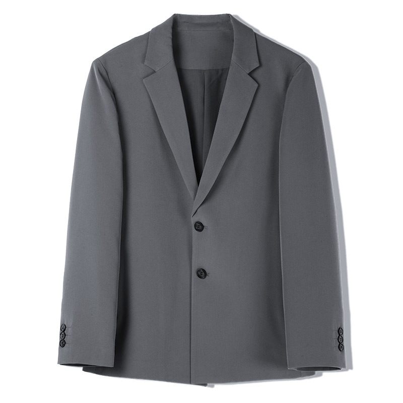 Herenblazers Blazer Single Breasted Twee Knoppen Effen Kleur