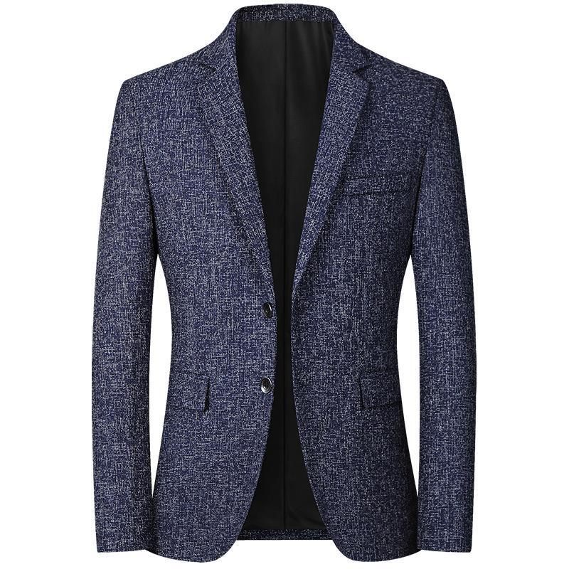 Herenblazers Casual Spring Thin Single-breasted Two Buttons