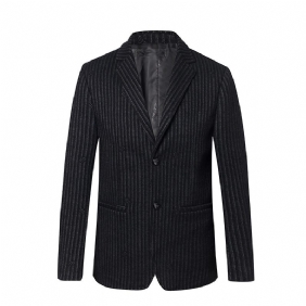 Herfst-/wintermode Heren Casual Blazers Twee Enkele Rij Knopen