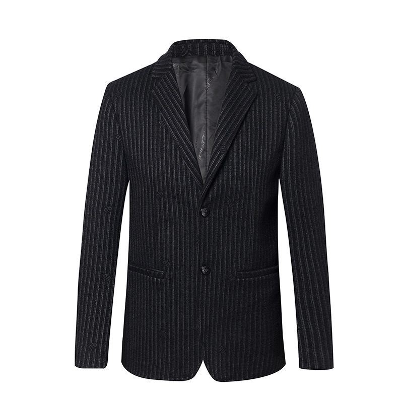 Herfst-/wintermode Heren Casual Blazers Twee Enkele Rij Knopen