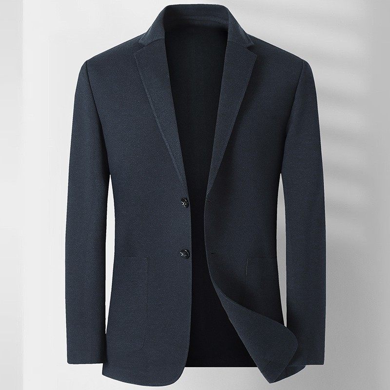 Lente Casual Zakelijke Blazers Heren Twee Enkele Rij Knopen