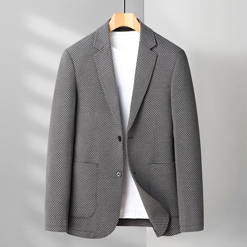 Lente En Herfst Heren Blazers High-end Casual Vogels