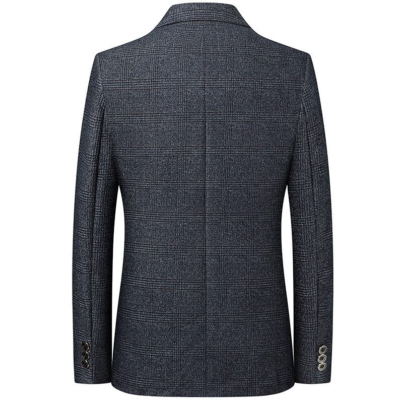 Lente En Herfst Nieuwe Heren Blazers Casual Top Slim Single-breasted Twee Knopen