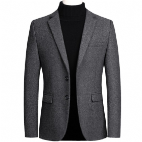 Nieuw Jasje Business Casual Herenblazers Enkele Rij Twee Knopen