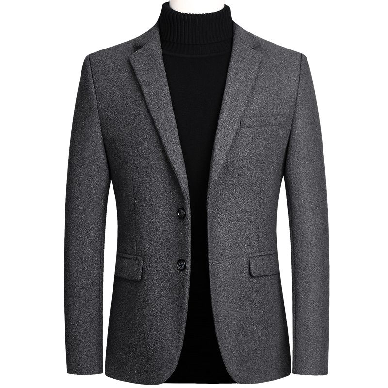 Nieuw Jasje Business Casual Herenblazers Enkele Rij Twee Knopen