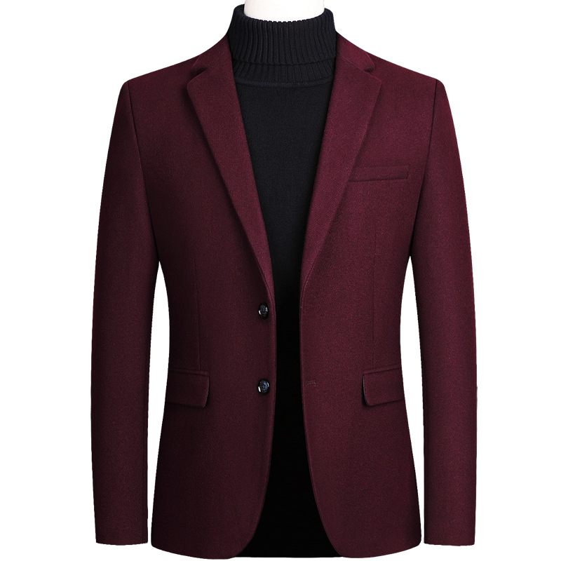 Nieuw Jasje Business Casual Herenblazers Enkele Rij Twee Knopen