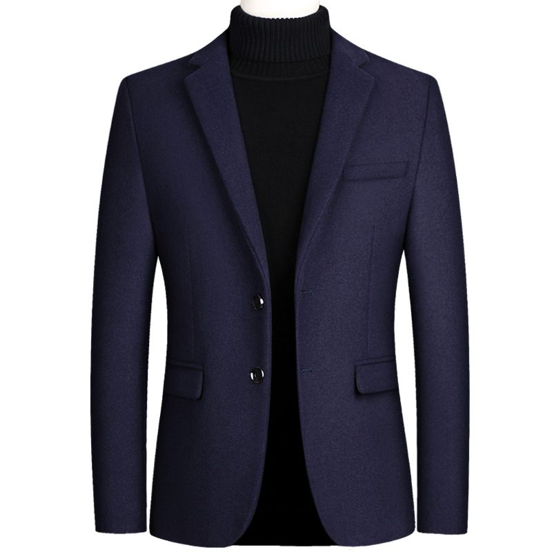 Nieuw Jasje Business Casual Herenblazers Enkele Rij Twee Knopen