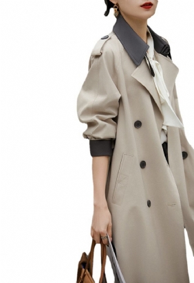 2024 Dames Trenchcoat Temperament Casual