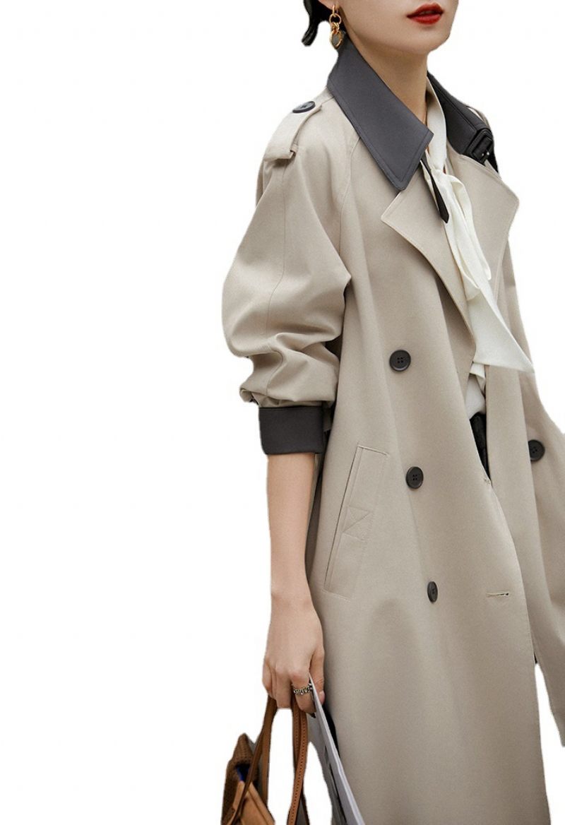 2024 Dames Trenchcoat Temperament Casual