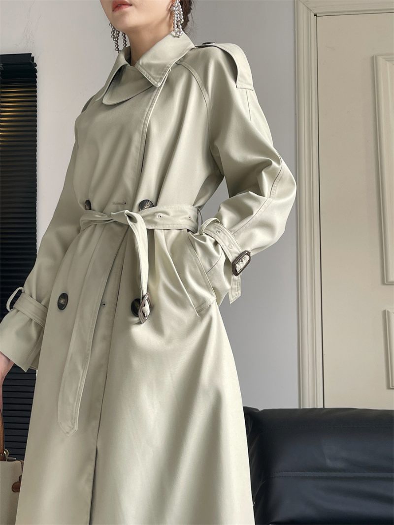 2024 Damesshow Lange Trenchcoat