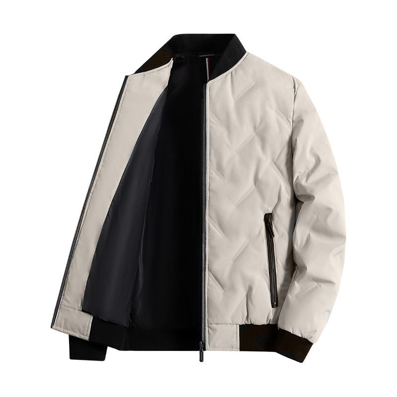 Heren 2024 Mode En Knappe Casual Baseball Collar Jacket