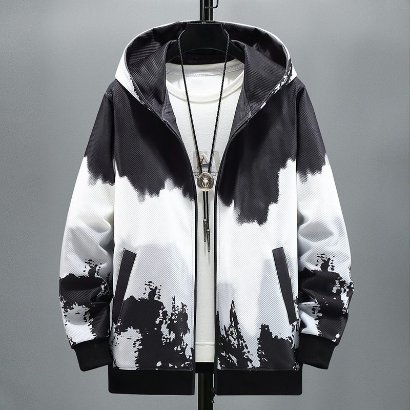 Herenjack Print Letter Trend Loose Hoodie Sports