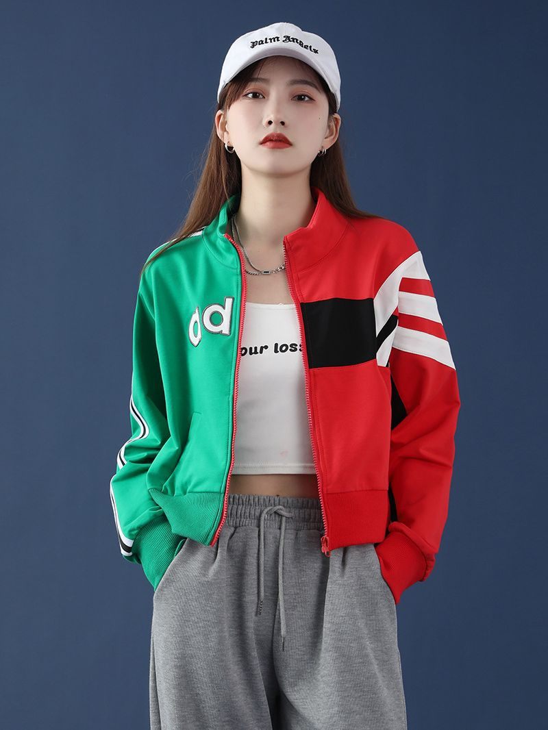 Jassen Vrouwen Sport Sweatshirts Hoog Getailleerde Cropped