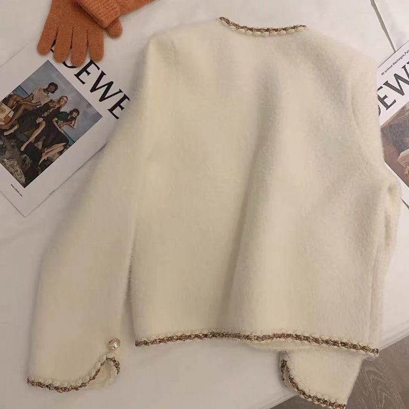 Kort Sweatervest Voor Dames Is De Trend Van Furry Sweet Sweaters