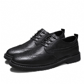 2024 Four Seasons Fashion Herenschoenen Brogue Schoenen Trendy Jeugd Voor Heren