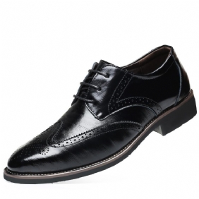 2024 Nieuwe Herenschoenen Brogue Schoenen Grote Maat Trendy Business Casual Heren Formele 38-48 Maten