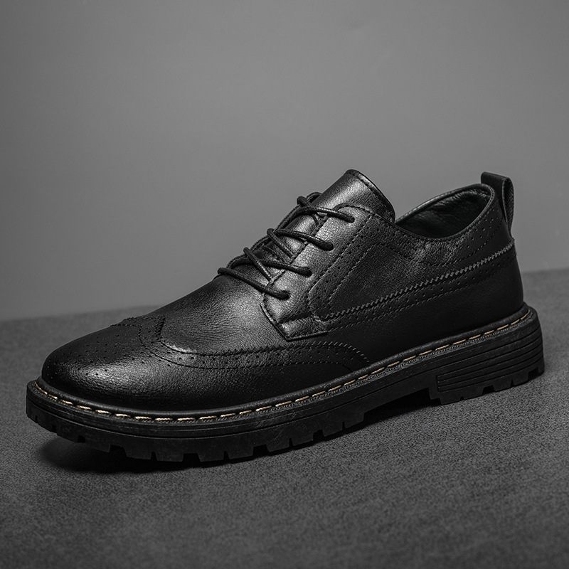 Herenschoenen Herfst Zakelijke Formele Kledingschoenen Voor Heren Trend Brogue Schoenen Vrijetijdsschoenen