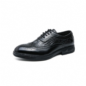 Plus Size Zakelijke Heren Casual Dress Schoenen 46 Herfst Gentleman Brogue Trendy