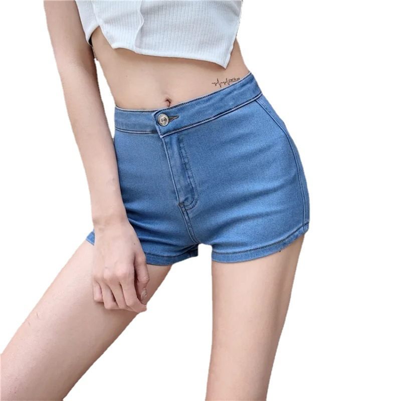 Dames Denim Shorts Mode Hoge Taille Sexy Slim Fit