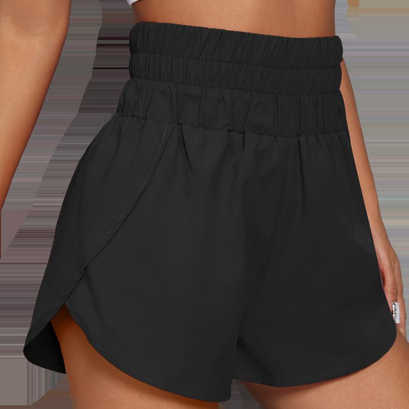 Dames Shorts Hoge Taille Elastiek Losse Sport Casual