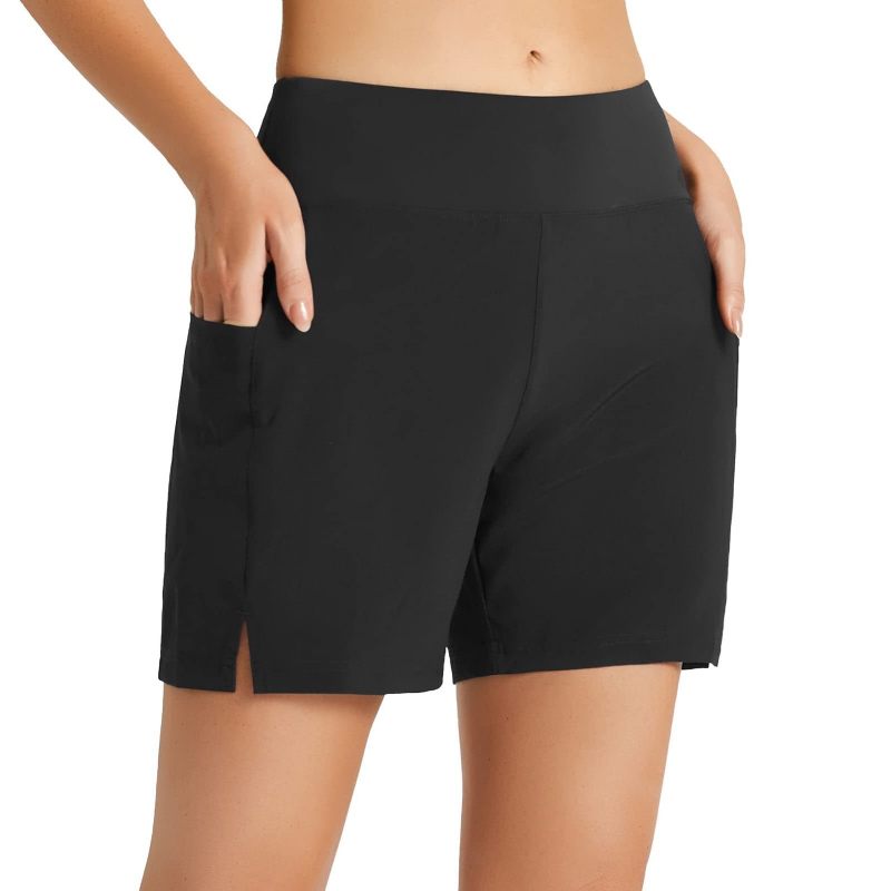 Dames Shorts Zakken Hardlopen Sport Mode Los Elastisch Casual