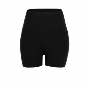 Dameslegging Dunne Sectie Hoge Taille Buik Controle Driepunts Shorts