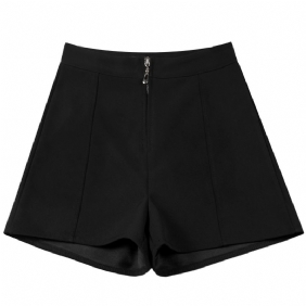 Damespakshort Hoge Taille Casual Los Trendy Wijde Pijpen