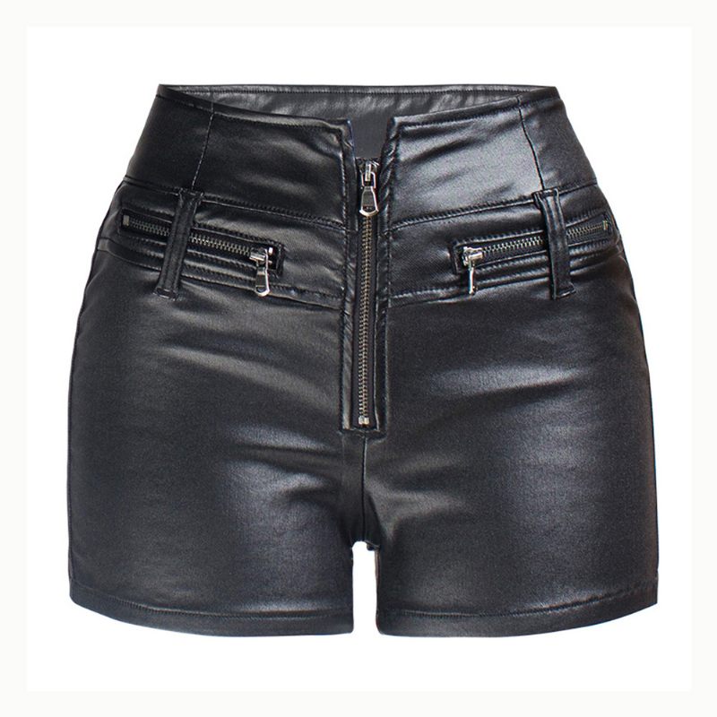 Damesshort Hoge Taille Elastiek Slim Fit Hip Lift