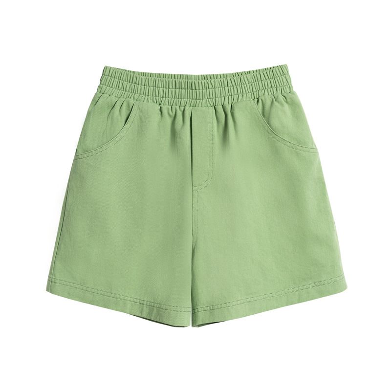 Damesshort Hoge Taille Losse Wijde Pijpen Loungebroek