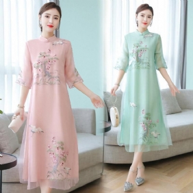 2024 Jurk Rok Verbeterde Cheongsam