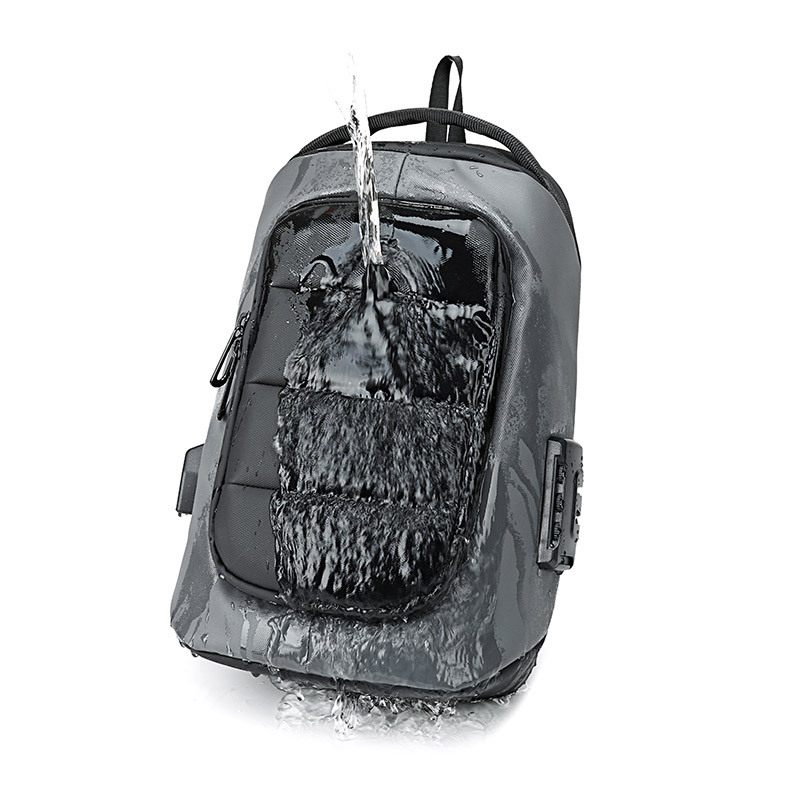 2020 Nieuwe Borsttas Messenger Bag Heren Usb Anti-diefstal Oxford Spinning Waterdichte Schoudertas