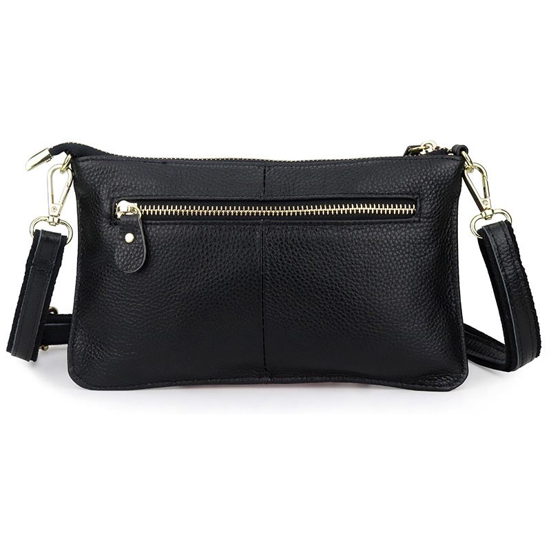 2024 Mode Damestas Vol Koeienhuid Damesschouder Messenger Bag Echt Lederen Clutch Bag Voor Dames