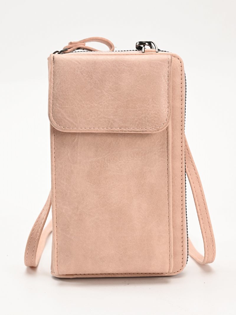 2024 Nieuwe Lente Dames Portemonnee Schouder Messenger Bag Multifunctionele Mobiele Telefoon Tas