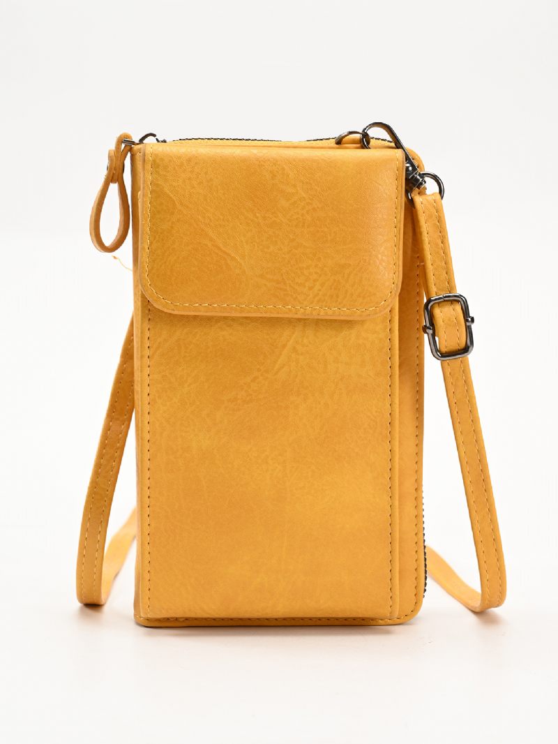 2024 Nieuwe Lente Dames Portemonnee Schouder Messenger Bag Multifunctionele Mobiele Telefoon Tas