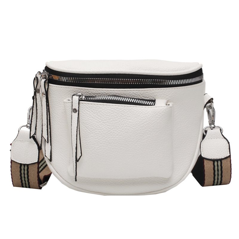 Damestas 2024 Nieuwe Mode Dames Schoudertas Messenger Bag Zacht Leer Kleine Tas Casual Zadeltas